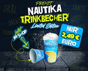NAUTIKA TRINKBECHER 0,5L AB SOFORT ERHÄLTLICH