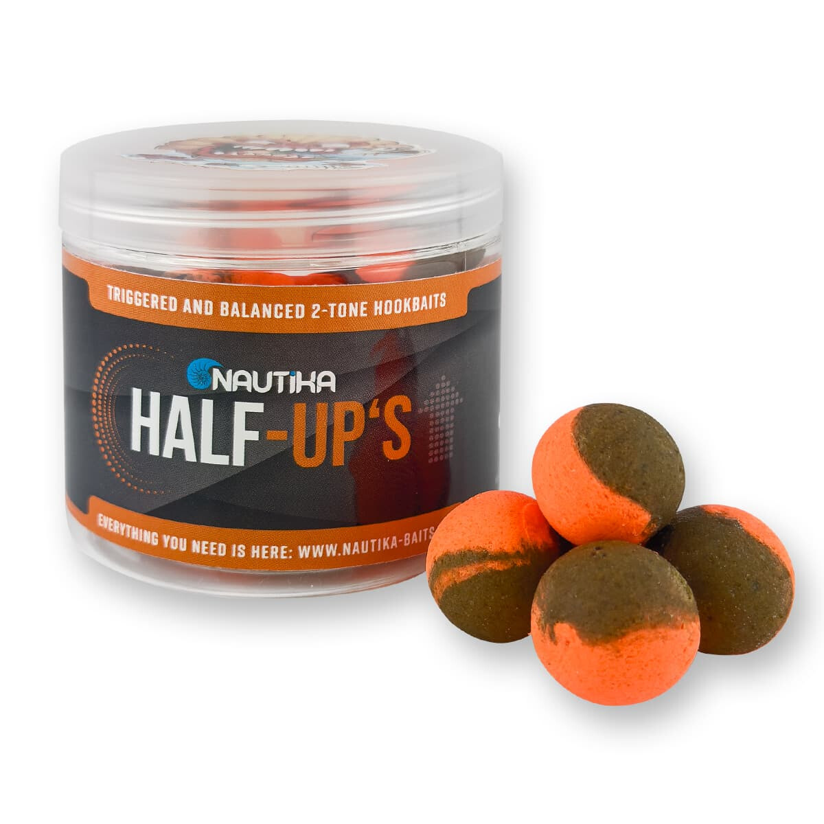 NAUTIKA HALF-UPS - GLM-T - FLUORO ORANGE - 15 mm