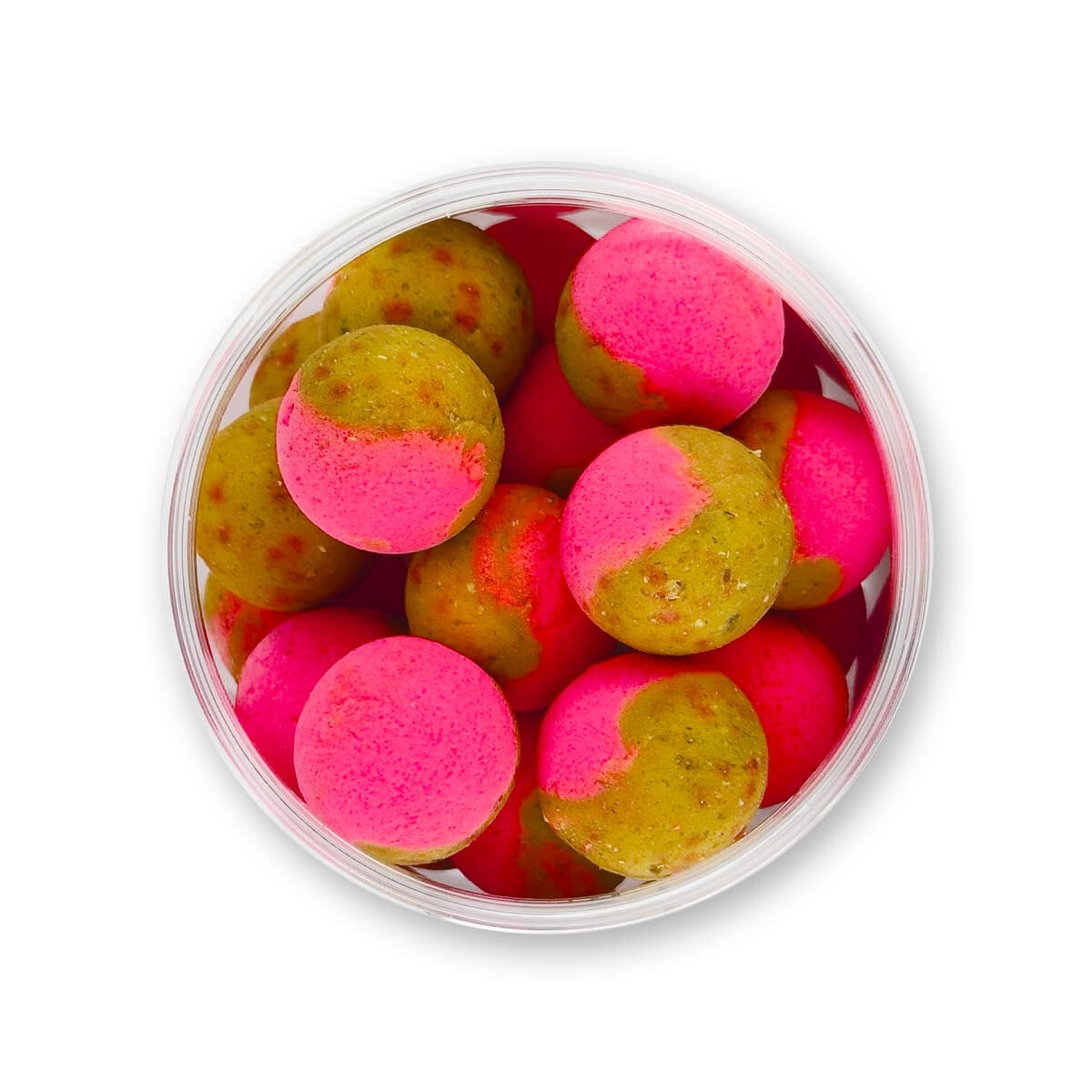 NAUTIKA HALF-UPS - YELLOW-T - FLUORO PINK - 15 mm