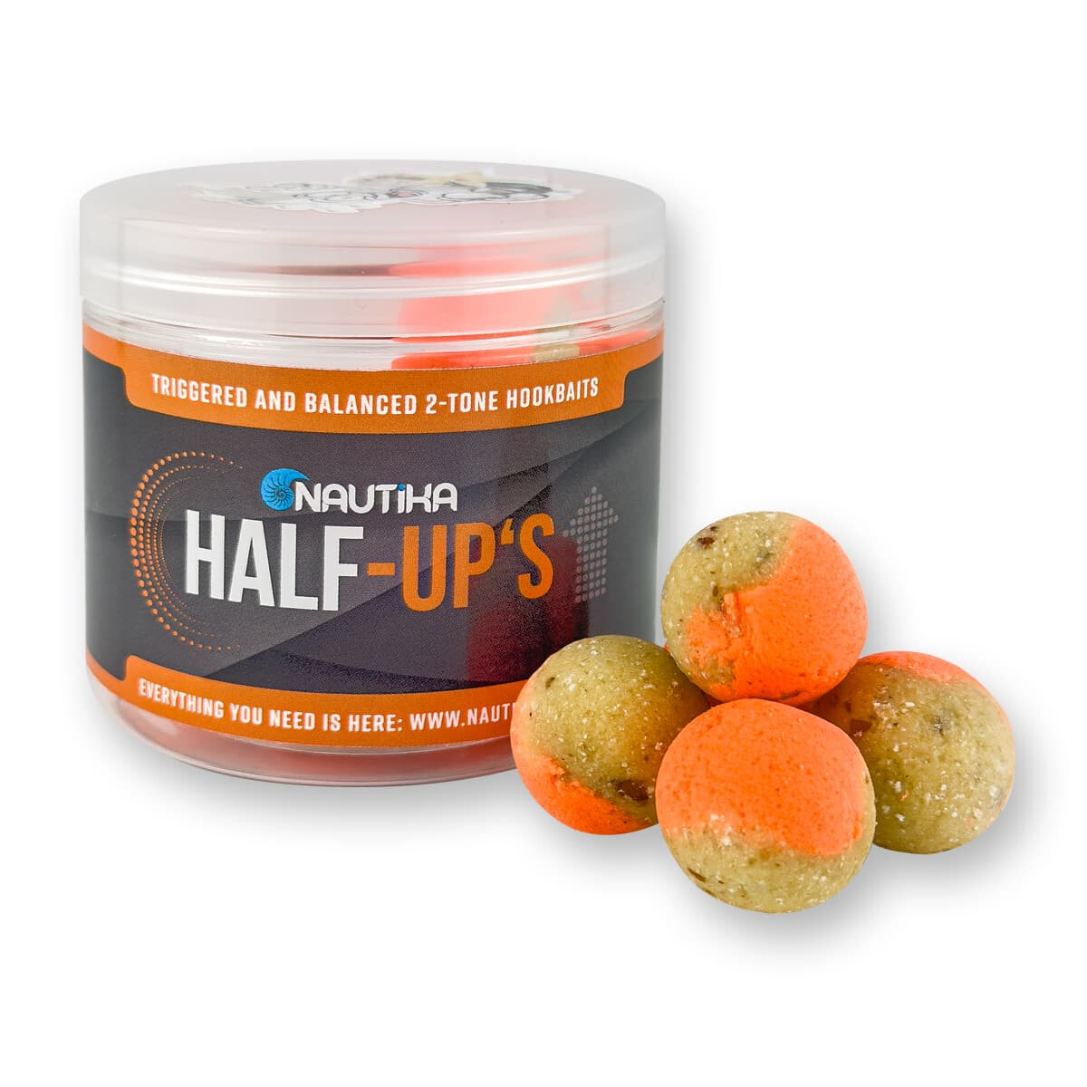 NAUTIKA HALF-UPS - CREAMPLEX² - FLUORO ORANGE - 15 mm