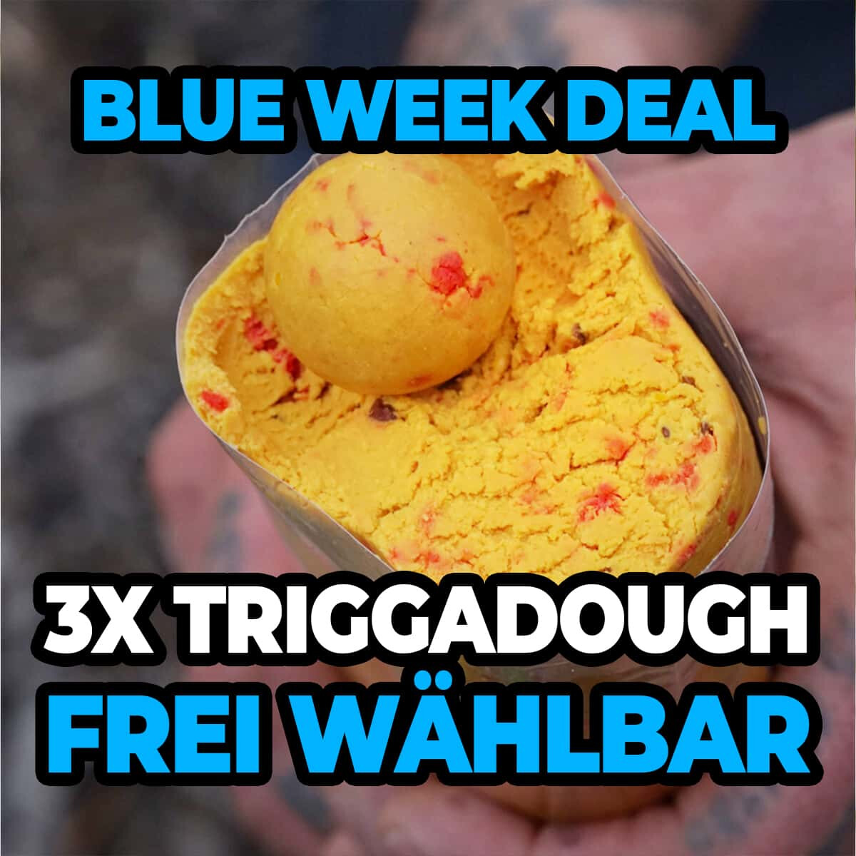 BLUE WEEK Nautika TriggaDough - 3x 1 KG - freie Sortenauswah
